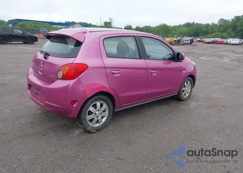 2014 Mitsubishi Mirage Es z USA, uszkodzony, nr VIN ML32A4HJ4EH005949